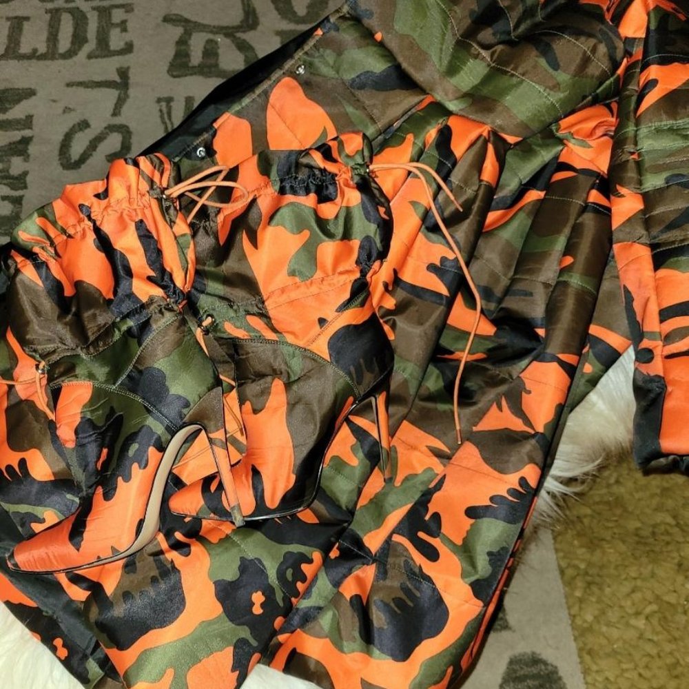 Fire Akira Camo Draw String Slouch Booties Final … - image 2